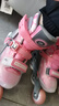 京东京造轮滑鞋儿童男女6码可调溜冰鞋单双排两用旱冰鞋直排轮 粉色S码 实拍图