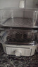 美的（Midea）电蒸锅 电煮锅电火锅多功能锅家用电锅蒸蛋器蒸包子锅电热锅10.8升三层大容量多用途锅ZGE2323Z02 实拍图