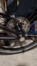 大行（DAHON） 顺丰发货折叠自行车20寸8级变速单车P8经典款KBC083 消光黑金标【速联X7+苹果胎】 实拍图