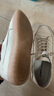 ZHR休闲鞋女真牛皮可踩脚果冻底女鞋学生舒适百搭运动免系带平底小白鞋女 A77 米色 37  实拍图