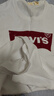 Levi's李维斯情侣美式宽松印花时尚简约舒适潮流纯棉圆领短袖T恤 白色 002A0-0000 2XL 实拍图