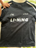 李宁短袖T恤女子棉质撞色织带休闲复古足球风上衣AHSU712 实拍图