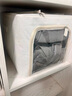 登比布艺收纳箱可折叠衣服整理箱玩具衣物储物箱百纳箱 米黄色大号 实拍图