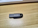 闪迪（SanDisk）64GB USB3.2 U盘 CZ550黑色 安全加密 数据恢复 学习办公电脑车载 小巧便携 高速大容量优盘 实拍图