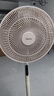 美的（Midea）【幸运草安睡风扇SE】直流变频轻音家用立式遥控电风扇柔风落地扇台式桌面大风量一级能效轻羽扇 实拍图