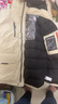 京东京造【进口极寒95鹅绒服】羽绒服男外套女冬季新款中长款 燕麦卡 XL 实拍图