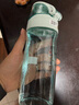 膳魔师（THERMOS）水杯550ML塑料男女随手杯太空杯 Tritan材质TCSD-550 BG  实拍图