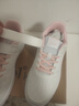 361°儿童四季板鞋男女童(3-12岁)百搭魔术贴滑板鞋小白鞋 粉35 实拍图