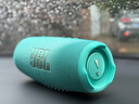 JBL CHARGE5 冲击波五代 便携蓝牙音箱+低音炮 户外防水音响 增强版赛道扬声器 毕业礼物 绿色 实拍图