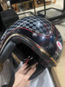 BELL经典复古3/4头盔Custom500四季碳纤维摩托车机车头盔骑行通风透气 Custom500-格子黑金 XL码(适合57-58cm头围) 实拍图