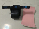 自游人 健腹轮腹肌轮回弹女男练腹肌家用健身器材卷腹轮收腹器健腹器 蓝色 加宽双轮自动回弹刹车+跪垫 实拍图