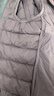 鸭鸭冬季新款羽绒服女休闲羽绒马夹时尚坎肩立领马甲背心KXM 浅紫色 L 实拍图