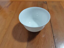 容山堂白瓷薄胎茶杯品茗杯主人杯茶碗闻香杯斗笠杯功夫茶具单杯盏 白瓷薄胎若纸品茗杯-斗笠杯 实拍图