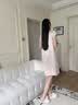 江南故事真丝睡衣女100%桑蚕丝宽松可外穿睡裙高端丝绸家居服礼物礼盒装 香槟色（热荐） L 【105-130斤】 实拍图