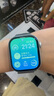 Apple/苹果 Watch Series 10 智能手表GPS款46毫米银色铝金属表壳丹宁色运动型表带S/M MX203CH/B 实拍图