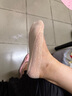 浪莎袜子女蕾丝船袜隐形丝袜短浅口硅胶防滑袜子 蕾丝款肤灰粉各2双 实拍图
