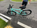 Jeep吉普公路自行车碟刹变速自行车男女学生公路车竞技代步车-RS730 RS730-公路把-比安奇绿-铝合金 M码（适合身高165-185CM） 21速-初学者骑行(入门款) 实拍图