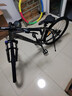 沃雷顿红日300碟刹24变速内走线铝合金车架山地自行车成人学生代步单车 灰黑色27.5*17寸（建议身高170-185） 实拍图