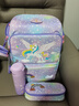 Gmt for kids书包小学生儿童大容量礼物超轻护脊减负1-4年级男女独角兽Light 实拍图