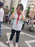 361°儿童速干短袖2025夏季男女童(3-12岁)运动上衣透气短T恤 170白 实拍图