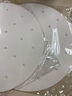厨房蒸笼垫子蒸布食品馒头包子馍家用不粘屉布蒸笼布纸垫蒸锅纸 9寸【约22.9cm】 100张/包 实拍图