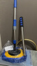 悦卡洗车拖把 汽车掸子擦车拖把刷车刷子软毛工具用品可伸缩洗车刷-蓝 实拍图