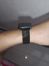 臣颂（CHENSONG）适用华为智能手表watch fit3/fit4/4Pro表带金属磁吸表带 一体米兰尼斯运动腕带 黑 实拍图