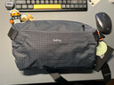 Bellroy澳洲Lite Sling 7L 轻行胸包户外骑行机能磁吸单肩斜挎包轻行包 格纹灰7L 实拍图