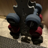 PROIRON普力艾 浸塑哑铃男女士家用纯铁哑铃套装亚铃酒红色 8kg*2 实拍图