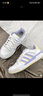 adidas「T头鞋」VL COURT复古休闲板板鞋德训鞋男女阿迪达斯轻运动   蓝色/亮白/树脂黄   40.5 实拍图