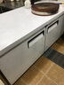 荣事达冷藏工作台商用冰柜厨房卧式冷冻柜冰箱双温大容量冷冻保鲜柜奶茶店冷柜平冷风冷不锈钢操作台冰柜 1.8*0.8*0.8米【全冷藏】全钢全铜 实拍图