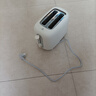 美的（Midea）面包机多士炉早餐烤吐司机 烤三明治面包片2片小型家用不锈钢早餐机轻食机 6档烘烤带防尘盖 RP04 实拍图