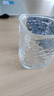 高颜值锤纹杯初雪玻璃杯日式家用水杯威士忌酒杯方形杯子简约 初雪杯 200ml 鱼鳞透明 实拍图