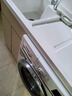 佳恋雅奶油风阳台洗衣机柜一体带搓衣板洗衣池水槽洗脸盆柜组合滚筒伴侣 奶油风-120cm【左盆】赠全套配件 实拍图