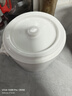 贝瑟斯陶瓷碗炖盅 象耳把手炖汤盅餐具罐带盖隔水炖罐1500ml 实拍图