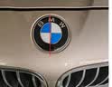 适用宝马前后车标 BMW1系3系5系7系X1X3X5X6前后车标引擎盖车标 5系前标(11-17年) 实拍图