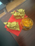 缤越黄铜貔貅摆件公母铜貔貅一对中号水晶聚宝盆套装客厅办公室装饰品 实拍图