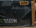 安钛克 Antec NE650 金牌全模650W电源/寿命更持久/支持风扇启停/双8pin电脑主机/扁线/支持温控 实拍图