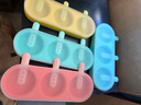 乐扣乐扣（LOCK&LOCK）自制冰棒模具雪糕模具冰棍冰糕冰激凌棒家用带盖迷你小冰棍儿童 硅胶棒棒糖-黄色三根 实拍图