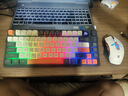 炫银狐K920无线蓝牙双模机械手感键盘鼠标游戏电竞发光办公台式笔记本电脑通用 微光【键盘+鼠标】 实拍图