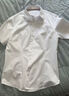 HLA海澜之家短袖衬衫夏季商务通勤纯色正装衬衣女装 实拍图