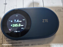 中兴（ZTE）随身wifi6可插卡/移动4G全网通/无线上网卡随行笔记本宽带网络设备3000mAh大电池 U10S Pro青青 实拍图