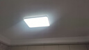 雷士（NVC）普瑞护眼照明客厅吸顶灯卧室灯led灯具【包安装】政府补贴白雪S 60W 18㎡内适用 3655lm 【全光谱智控】卧室方灯 实拍图