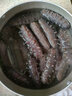 君旺海鲜 半干辽刺参大连盐渍海参拉缸盐长海县生鲜水产干货非即食家庭装 20头左右/500g 实拍图