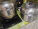美厨（maxcook）不锈钢蒸锅 34cm二层蒸锅汤锅复底 高盖感温燃气电磁炉通用MCZ009 实拍图