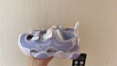 FILA斐乐儿童童鞋水母凉鞋2025年夏季新款男女小童魔术贴闪灯鞋 石南紫/朴雾嫩粉-PW 30 实拍图