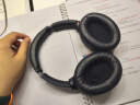索尼（SONY） WH-1000XM4无线蓝牙耳机智能降噪头戴式高解析度重低音耳麦 电脑游戏办公网课学习出街图书馆宿舍 深夜蓝 实拍图