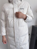 波司登（BOSIDENG）于适同款羽绒服男女同款情侣长款连帽面包服外套 【店长推荐】沙石米|8F06 3XL 185/104A 体重约155-170斤 实拍图