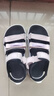 安踏儿童运动凉鞋女大童2025夏季透气魔术贴露趾沙滩鞋A22326962I 实拍图