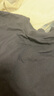 无印良品（MUJI）男式天竺编织圆领短袖T恤男士打底衫男款休闲上衣夏季男装 深灰色 L (175/100A) 实拍图